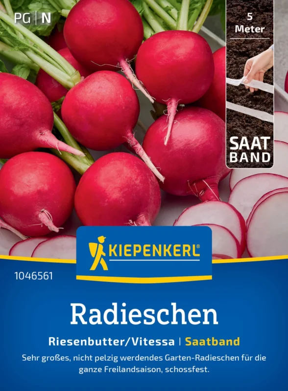 Radieschensamen Riesenbutter/Vitessa, Saatband