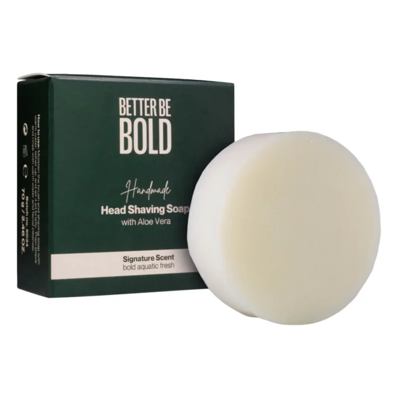 Handgemachte Rasierseife, Aloe Vera, 70 g.