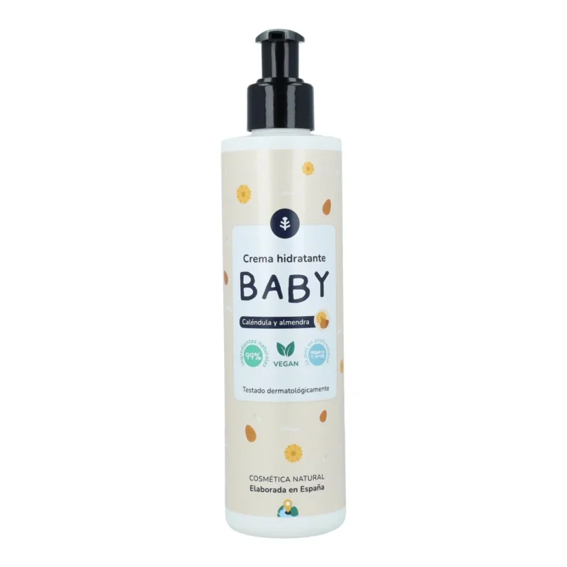 Crema hidratante infantil Caléndula y Almendra Planeta Huerto 250 ml