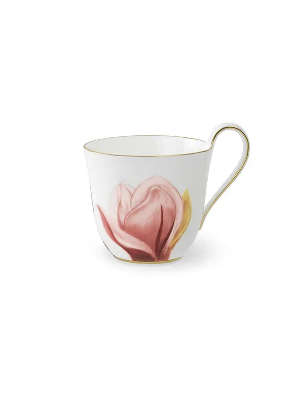 Royal Copenhagen Flora Hochhenkel-Tasse, Magnolia 33 cl