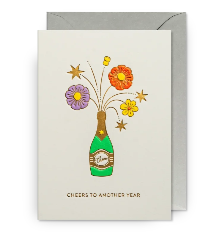 Grußkarte - Cheers to another year