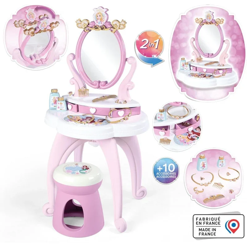 Smoby - Disney Princess specchiera 2 in 1