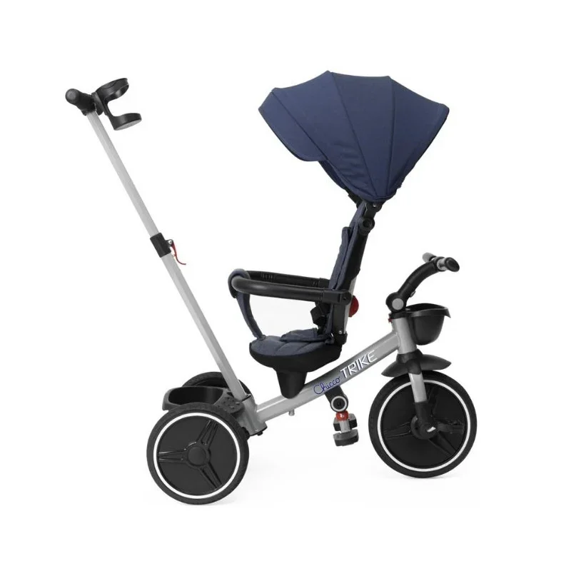 MOVE GLOW Evolutionäres 4-in-1-Dreirad in Blau und Silber - 2