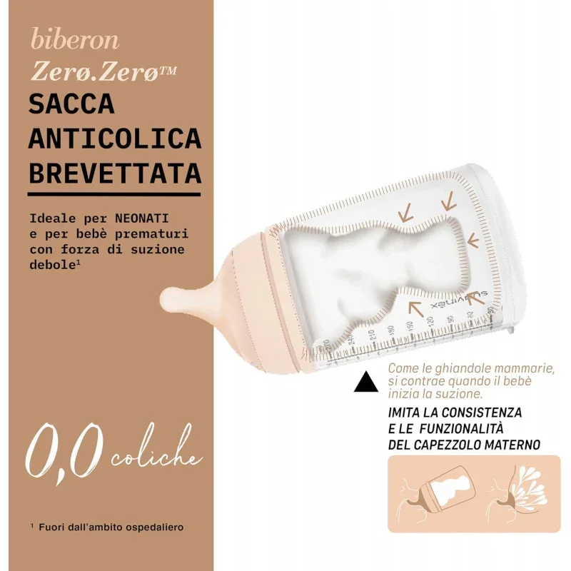 Biberon Zero Zero Suavinex - Flusso Lento