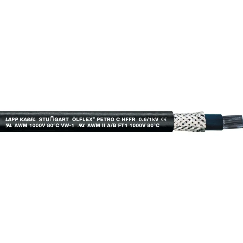 Lapp Kabel&Leitung - Energiekabel >= 1 kV, für ortsveränderlichen Einsatz ÖLFLEX PETRO C HFFR 0023256 7G1,5 BK