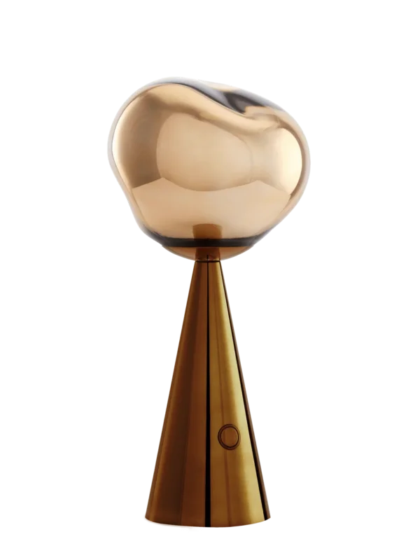 Melt portable Tischleuchte, Bronze von Tom Dixon