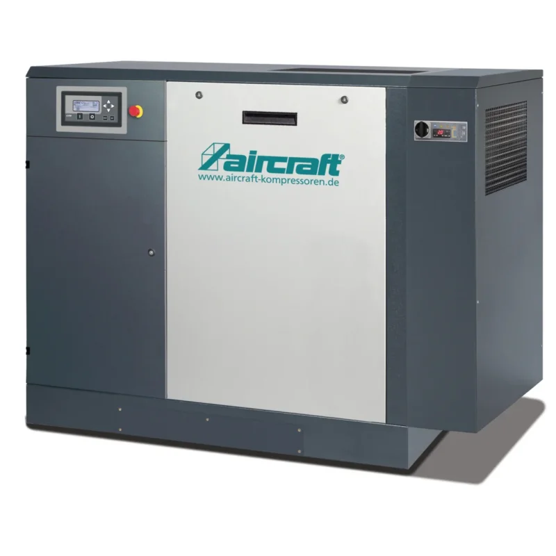 Produktbild von Schraubenkompressor mit Rippenbandriemenantrieb (Bodeninstallation mit Frequenzregelung und angebautem Kältetrockner) A-Plus 22-10 VS K