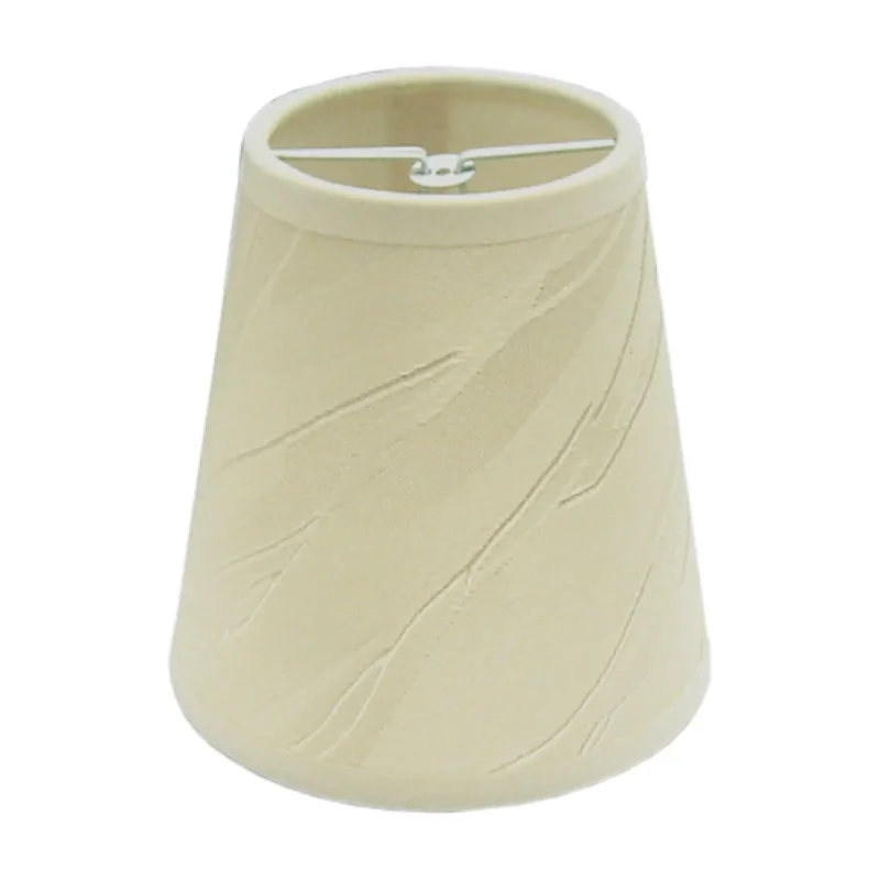 Various Lampenschirm Aufstecker – Ø 11 cm - Creme - Struktur