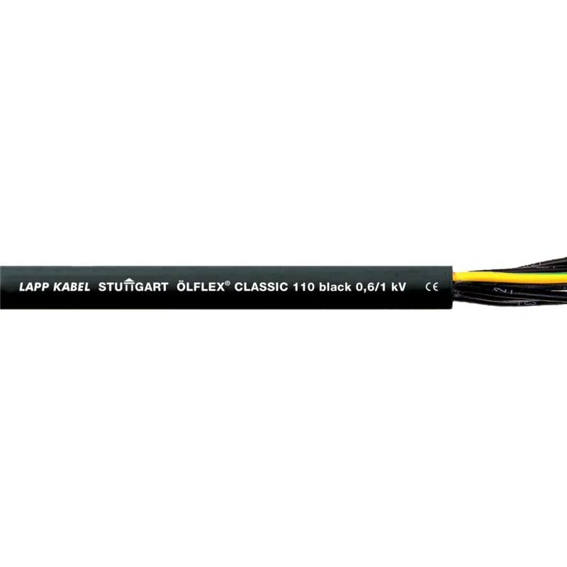 Lapp Kabel&Leitung - Energiekabel >= 1 kV, für ortsveränderlichen Einsatz ÖLFLEX CLASSIC 110 Black 1120367 0,6/1kV 5G6