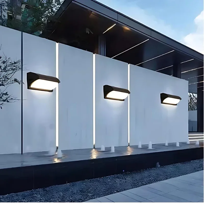 Outdoor LED Bewegungsmelderlicht mit IP65 Schutz und energieeffizientem Design