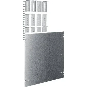 HAGER UZ32M3 Montageplatte fuer Schaltschrank/Gehause 444 mm
