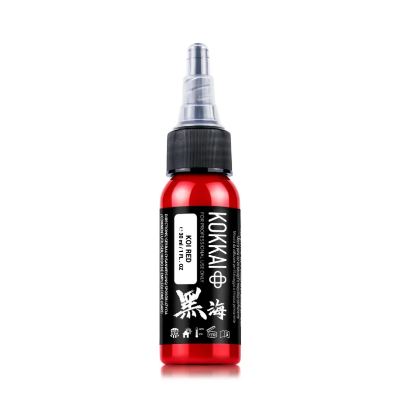 Kokkai Ink Tattoofarbe REACH - Koi Red (7ml)