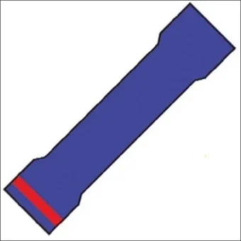 KLEMKO 100175 Aderdoorverbinder rond/vlak