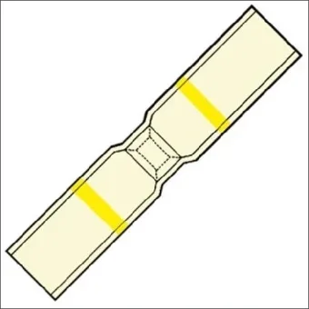 KLEMKO 106040 Aderdoorverbinder rond/vlak