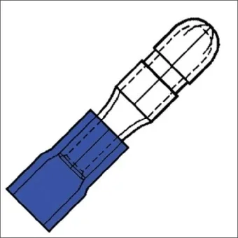 KLEMKO 170440 Aderdoorverbinder rond/vlak