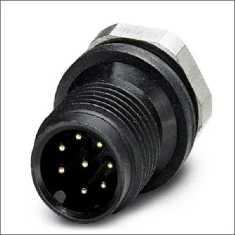 PHOENIX 1436440 Ronde connector, veldzijdig confectioneerbaar (industrieconnector)