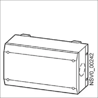 SIEMENS BVP:034259 Voedingskast railkoker 260 mm