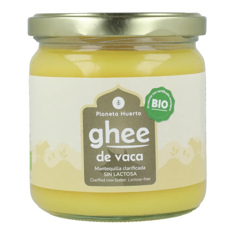 Ghee mantequilla clarificada ECO Planeta Huerto 300 g