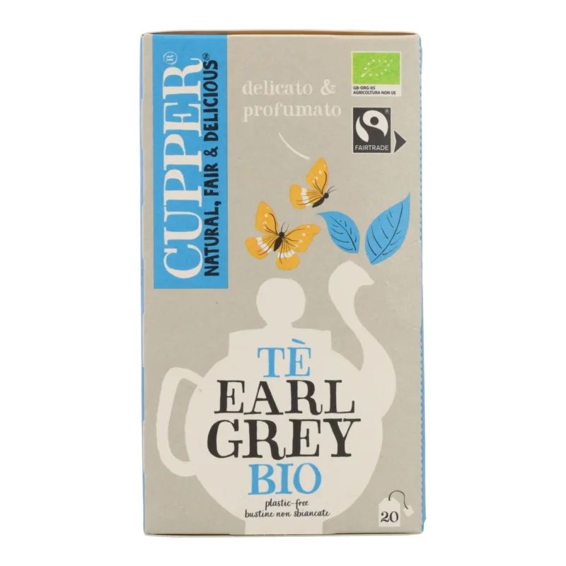 Bio-Schwarztee Earl Grey Cupper 20 Beutel