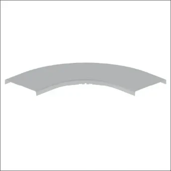 UNEX 66161 Deksel Bogen/Eckstueck Kabeltragsystem 150 mm