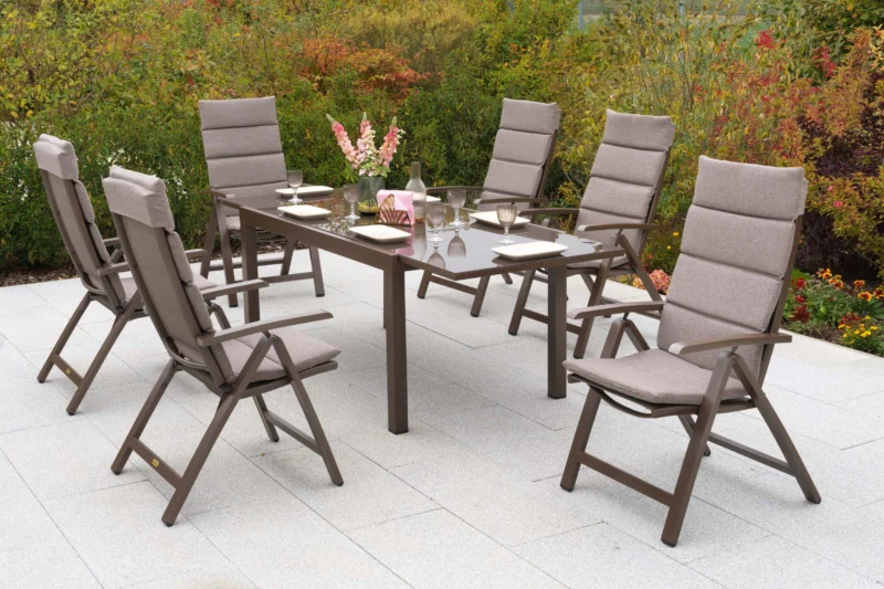 Tinetto Set 13tlg. Aluminium/Textil