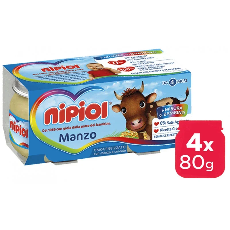 Nipiol Rindfleisch homogenisiert
