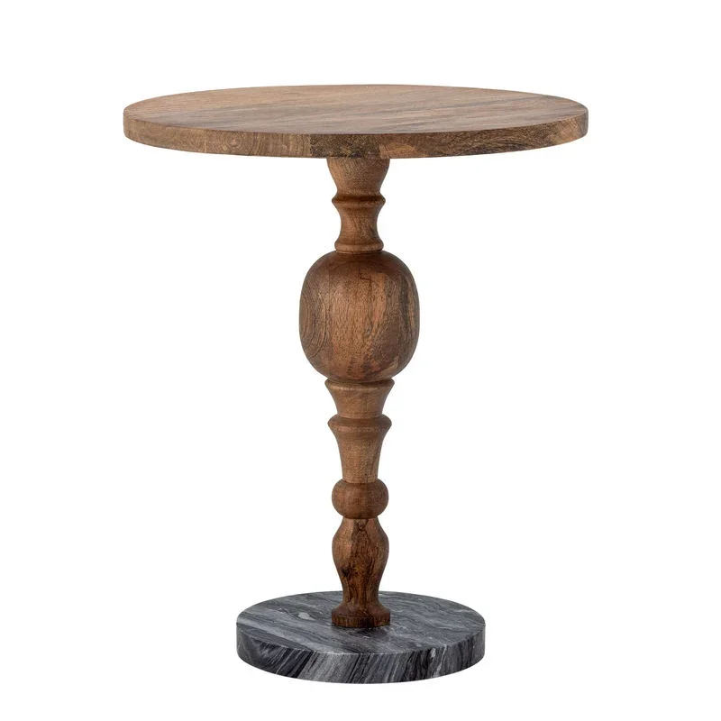 Kreative Kollektion Beistelltisch Pierre, Natur, Mangoholz