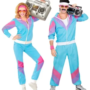 80er Jahre Jogginganzug Unisex Kostüm