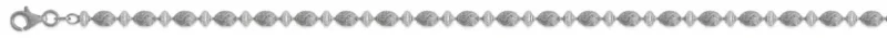 Italienische SATURNO Halskette, 925 Silber rhodiniert ca. 45 cm ca. 13,40g