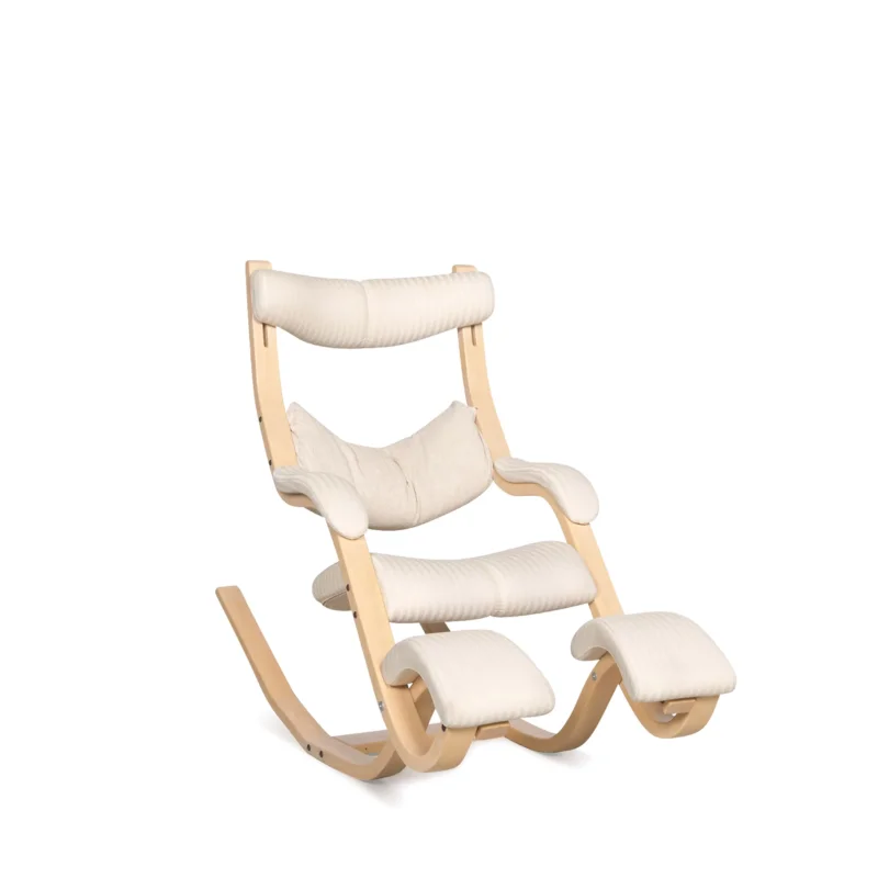 Varier Gravity Balans Stoff Sessel Creme #8199