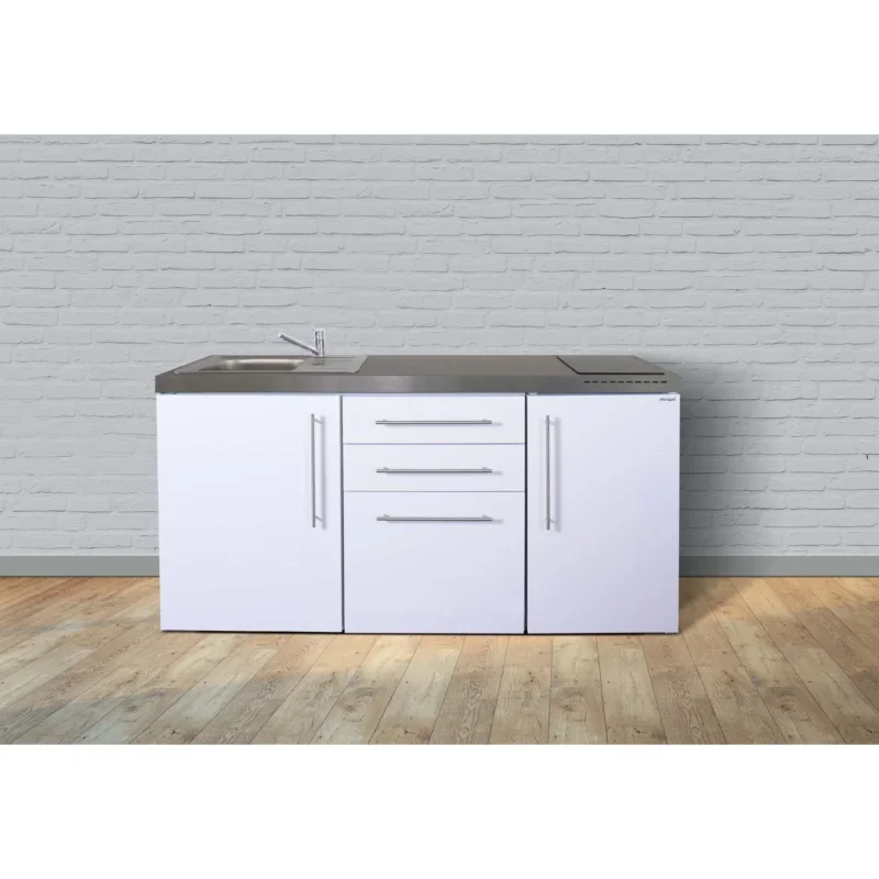 Stengel - Mini-Küche Miniküche Premiumline MP170GKFreBli2Sn weiß