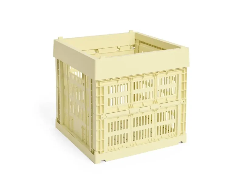Colour Crate Cube, Hellgelb von HAY