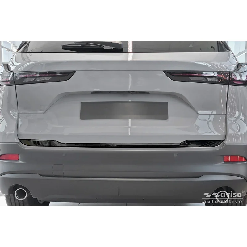 Avisa, Bagkofangerbeskytter, Sort krom rustfrit stål, passer til Mazda CX-5 III (2025-)