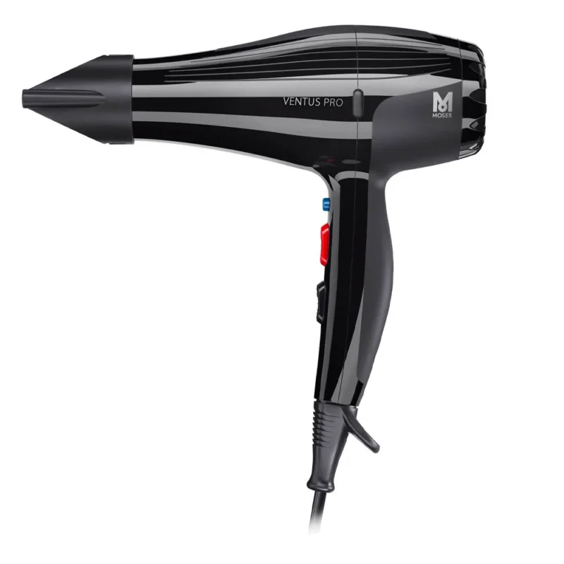 Moser Ventus Pro Black - asciugacapelli professionale [all]