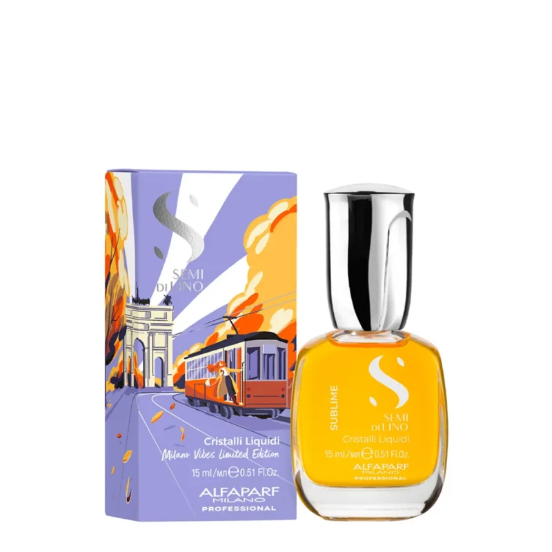 Alfaparf Milano Semi Di Lino Sublime Cristalli Liquidi Milano Vibes Lilac Limited Edition 15ml - siero illuminante [all]