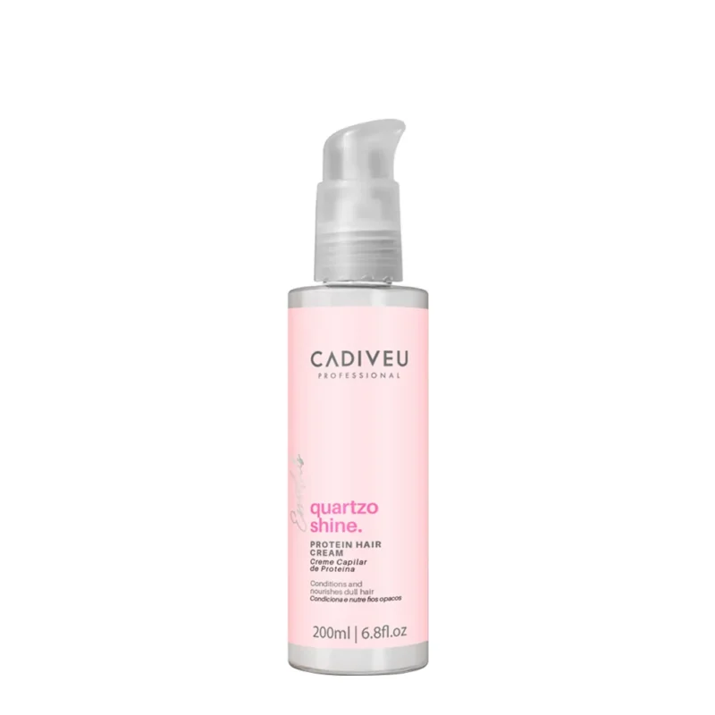 Cadiveu Essentials Quartzo Shine Protein Hair Cream 200ml - booster nutriente multifunzione [all]