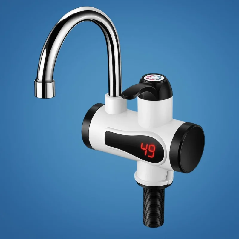 AquaSwift | Instant Hot Water Tap – Tankless Design – Kompakte energieeffiziente Einheit – Ideal für Küchen und Badezimmer Karnz