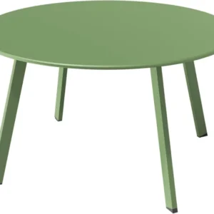 Premium Stahl Beistelltisch für Innen & Außen, Robuster Gartentisch