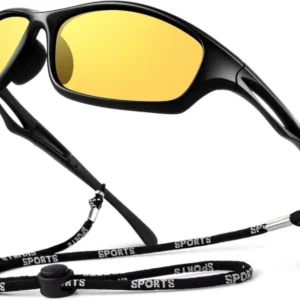 Polarisierte Herren-Sonnenbrille mit TR90-Rahmen und 100% UV400-Schutz