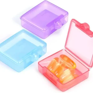 Tablettenbox Pillendose Vitamine Fischöl Aufbewahrungsdose Blau Lila