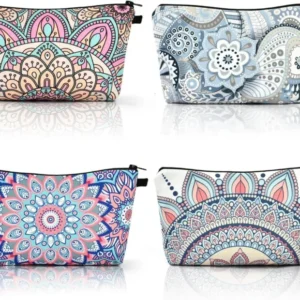 Kosmetiktasche Segeltuch Multifunktionale Reise Make-up Tasche