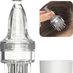 Kopfhaut Massagebürste Applikator Haarwurzel öl Serum