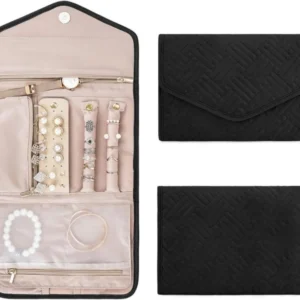 Schmuckroll Organizer Tasche für Reise Schmuckaufbewahrung