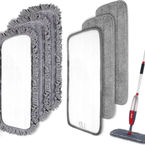 Mikrofaser Ersatzköpfe für Mopp 6 Stück Wischpads