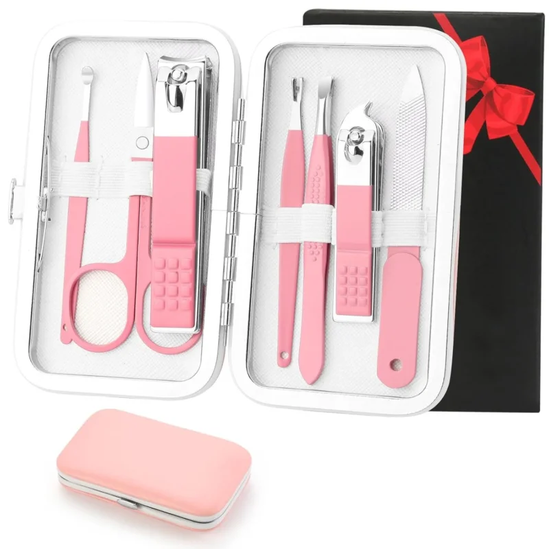 Maniküre-Set Nagelknipser Edelstahl Reise Pediküre Geschenk