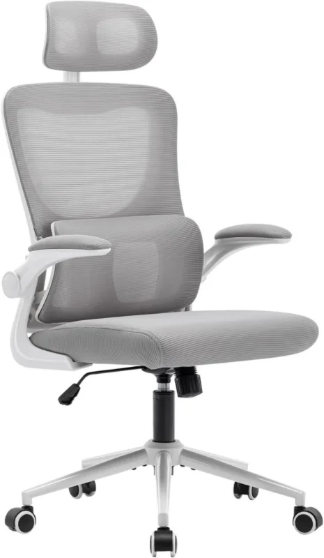 Ergonomischer Bürostuhl mit Kopfstütze und