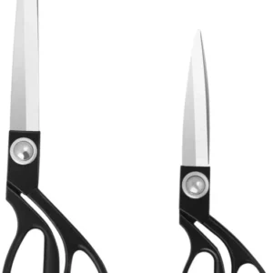 Professionelle Edelstahl Nähschere für Stoff Leder 20 cm+26 cm