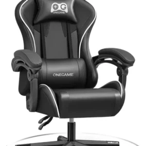 Ergonomischer Gamer Chair mit Lendenkissen und 150KG Belastbarkeit