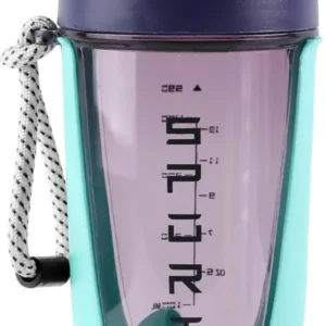 Protein Shaker 600ml Mit Kugel, Sieb & Mess-Skala