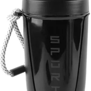 Protein Shaker 600ml mit Kugel, Sieb & Mess-Skala - Auslaufsicher